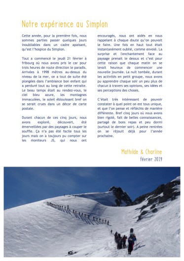 Notre expérience au Simplon